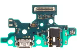 „Samsung Galaxy A41“ plokštė su įkrovimo jungtimi (pakeitimų paketas)