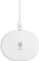 Bevielis kroviklis DELTACO, 10 W, USB-C, Qi, baltas QI-1039 / 1902335