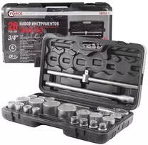 Rockforce Wmc RAKTŲ RINKINYS 26vnt. 3/4″ – 1″ 6KAMP. /FORCEKRAFT