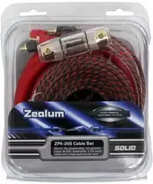 ZEALUM, ZPK-20S laidų rinkinys garso stiprintuvui, 20mm²