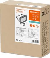 Naświetlacz Ledvance  LED FLOOD COMPACT SENSOR V 50W 840 SYM 100 BK 4058075575325 | 4058075575325 | 4058075575325