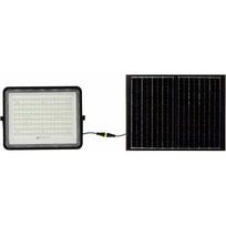 Naświetlacz V-TAC  LED Solarny V-TAC 20W Pilot, AUTO, Timer, IP65 Black VT-180W 4000K 1800lm | SKU 7828 | 3800170200548