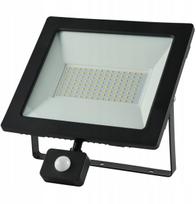 Naświetlacz V-TAC  LED 100W 11500lm 4000K Premium z czujnikiem Black IP44 GW-0017 | GW-0017 | 5905255670068
