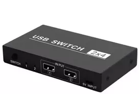 Spacetronik Jungiklis KVM USB 2/4 SPU-24PS
