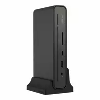 Asus | DC300 trijų ekranų USB-C dokas | 90XB08CN-BDS090 | DisplayPort jungčių kiekis: 1 | HDMI jungčių kiekis: 1 | Ethernet LAN