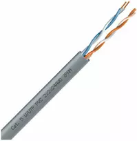 LAN tinklo kabelis ECG UTP 5e (vidaus, PVC, Eca, 305m, E)