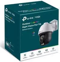 TP-LINK | Tinklo kamera | VIGI 4MP Outdoor ColorPro Night Vision Pan Tilt | Fiksuoto židinio objektyvas | Maitinimas per Ethernet (PoE)