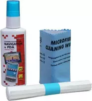 Valiklis Komlektas valymo priemonės, navigacijai ir PDA, 50 ml purškalas, mikro šluostė, 5, Logotipas