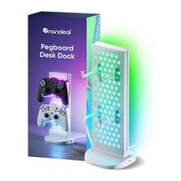 Nanoleaf Pegboard Desk Dock, White | 15 W | RGB | NL7602K0001A023 | 4895263604630