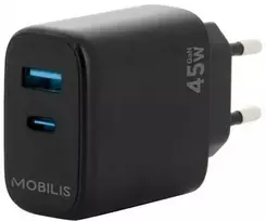 Įkroviklis Mobilis WALL CHARGER - 45W - 1 USB A +