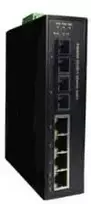 Šakotuvas Barox PC-IA402-S, nevaldomas, L2, greitasis Ethernet (10/100), pilnai dvipusis, montuojamas ant sienos
