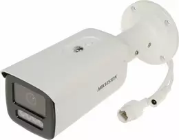 „Hikvision“ kulka DS-2CD2T47G2H-LIeF F4 (balta, 4 MP, 60 m. IR; 60 m. LED, hibridinė šviesa)