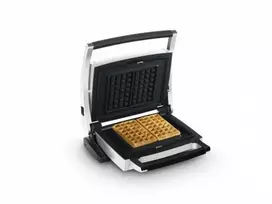 Fritel CW 2437, 2 vaflinės, Stačiakampis, Metalinis, Sidabrinis, 1600 W, 360 mm, 340 mm