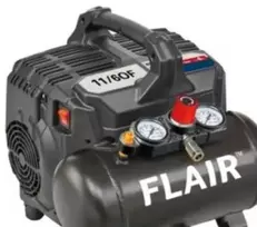 Folke-Larsens Eftf. A/S FLAIR 11/6OF kompresorius, 230 V, 1,0 AG, tylus