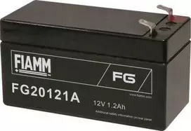Akumuliatorius FIAMM FG20121A, 12 V, 1 pc(s), Juodas, 1.2 Ah, 5 year(s), 520 g