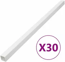 Kabelių kanalas, 60x40mm, 30m, PVC