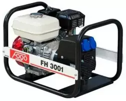 Folke-Larsens Eftf. A/S Fogo generatorius 230V - benzininis, 3.0kw, Honda variklis, daniškas kištukas, FH3001