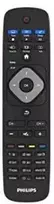 Philips 22AV1407A/12, Televizorius, Mygtukai, Juoda