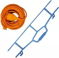 Oem Prailginimo laido vyniotuvas - Kabelis - Juodas - 40cm - Pervyniojimo laikiklis