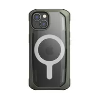 Raptic X-Doria Secure Apple iPhone 14 su MagSafe armored dėklas telefonui žalios spalvos