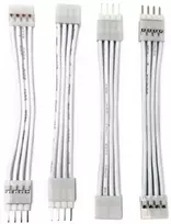 Light Solutions Aps „Light Solutions“ laidas, skirtas „Philips Hue Gradient LightStrip“ – 5 cm – baltas – 4 vnt.