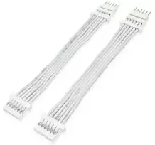 Light Solutions Aps „Light Solutions“ laidas, skirtas „Philips Hue LightStrip V4“ – 5 cm – baltas – 2 vnt.