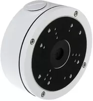 Kameros laidų jungiamoji dėžutė - montavimo bazė B320, metalinė balta