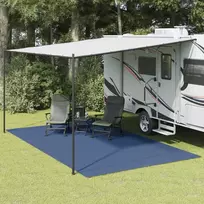 Stovyklavimo paklotas, mėlynos spalvos, 5x3m