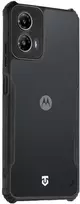Dėklas Tactical Taktinis kvantinis slaptas dangtelis, skirtas Motorola G34 skaidrus/juodas
