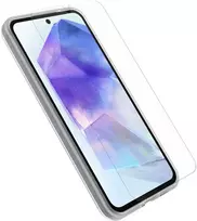 Dėklas OtterBox OtterBox React + Stiklas Samsung Galaxy A55 5G -skaidrus