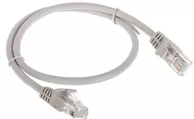Raydex Patchcord UTP 5e 1,0 m pilka