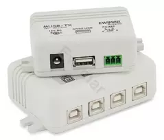 Ewimar MUSB-4/1SO V3.2 Active USB pelės prailginimo laidas su atskiru imtuvu