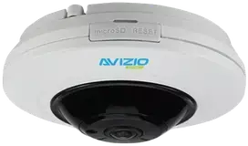 Kamera IP žuvies akies PTZ, 6 Mpx, IK10, 1,6 mm AVIZIO BASIC