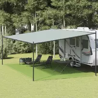 Palapinės kilimas, šviesiai žalios spalvos, 400x700cm, HDPE