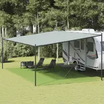 Palapinės kilimas, šviesiai žalios spalvos, 400x600cm, HDPE