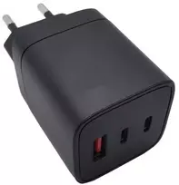 Extra Digital Kroviklis GaN 2x USB Type-C, USB Type-A: 65W, PPS
