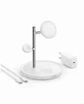 Anker Belaidis Pakrovėjas - Maggo 15W 3-in-1 Balta