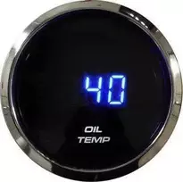 Automatinio matuoklio laikrodis AUTO GAUGE 52mm STP3 Alyvos temp