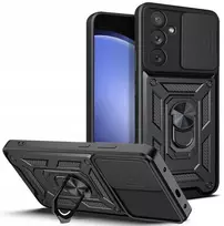 Samsung Galaxy S23 FE Tech-Protect Camshield Pro telefono dėklas juodos spalvos