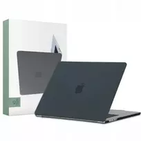 Tech-Protect SmartShell dėklas Apple MacBook Air 15' M2 / M3 / 2023-2024 – matinės juodos spalvos