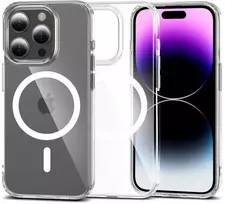 Tech-Protect FlexAir Hybrid MagSafe Apple iPhone 15 Pro – dėklas telefonui skaidrus