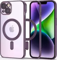 Tech-Protect MagShine Line MagSafe Apple iPhone 14 – dėklas telefonui violetinės spalvos