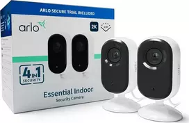 ARLO ESSENTIAL 2 2K vidaus kameros, 2 vnt. pakuotėje (43 vnt.)