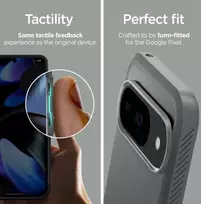 Spigen Rugged Armor – dėklas skirtas Google Pixel 9 / 9 Pro Marble Pilkas