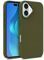 Hurtel Multiple Color Wheat Case MagSafe Apple iPhone 16 Pro – dark dėklas telefonui žalios spalvos