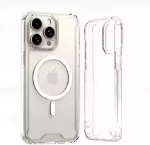 Hurtel Clear Corner MagSafe Apple iPhone 16 Pro Max – dėklas telefonui skaidrus