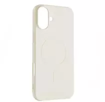 Hurtel Liquid silikoninis MagSafe Apple iPhone 16 Pro Max – dėklas telefonui gelsvas