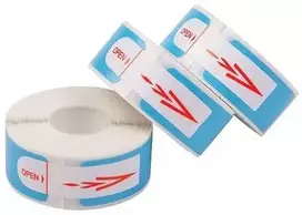 Hismart Lipnios Etikėtės Terminiam Spausdintuvui, 30mm X 12mm, 3 Ritinėliai