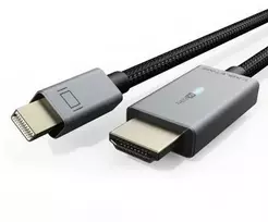 Cabletime Premium Kabelis Mini DisplayPort - Hdmi, 4k/30hz, 1.8m