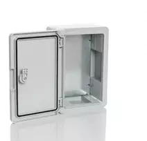Plastikinė dėžė Plastim PP3021 (800x600x260, pilka, IP65, IK08)